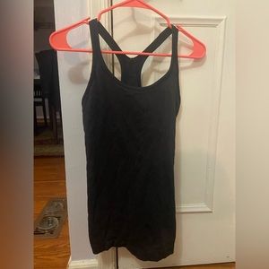 Lululemon black ebb to street tank size 8